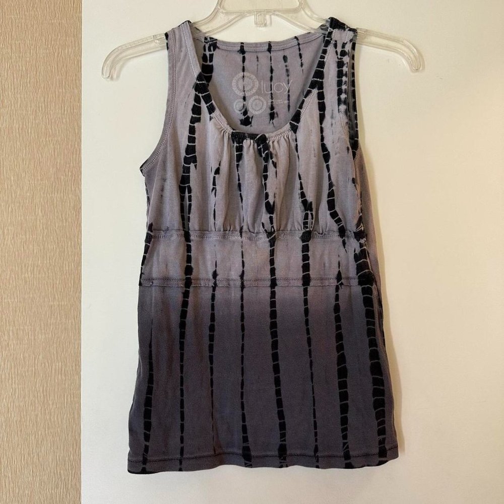 100% cotton tie-dye/ombré tank from the brand Lucy